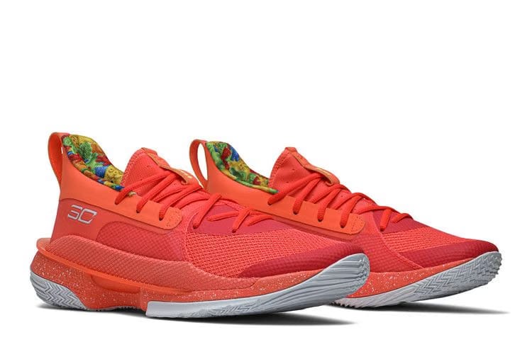 Sour Patch Kids x Under Armour Curry 7 Peach Plasma