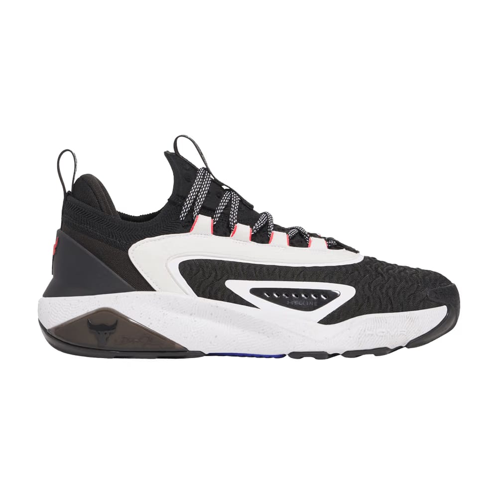 Under Armour Project Rock 7 Black White Racer Red