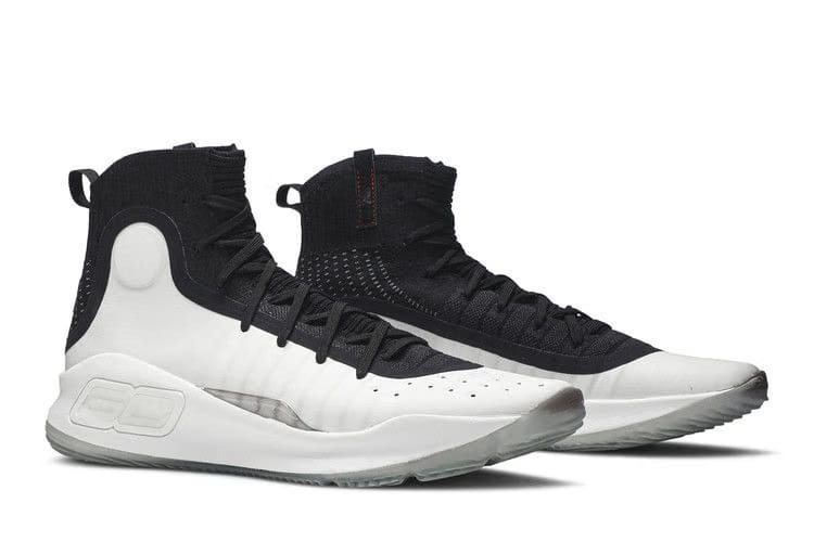 Under Armour Curry 4 Black White