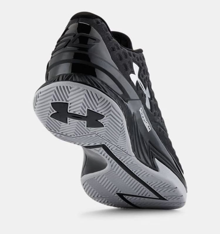 Under Armour Curry 1 Low Black SIlver