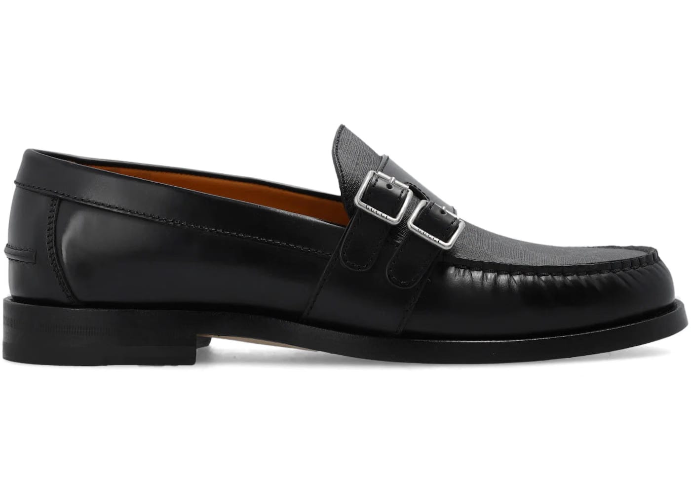 Gucci Buckle Loafer GG Monogram - Black