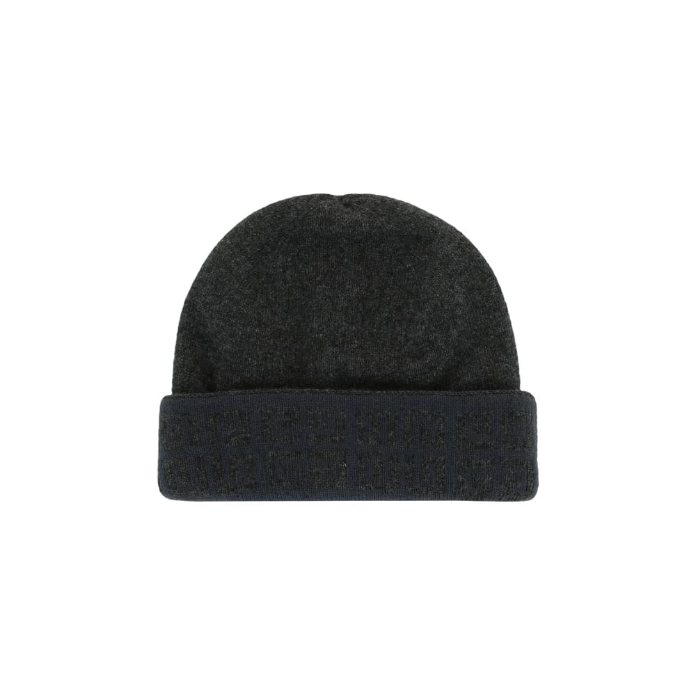 Givenchy 4G Motif Wool Beanie Grey