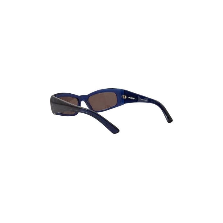 Balenciaga Rectangular Frame Sunglasses Blue
