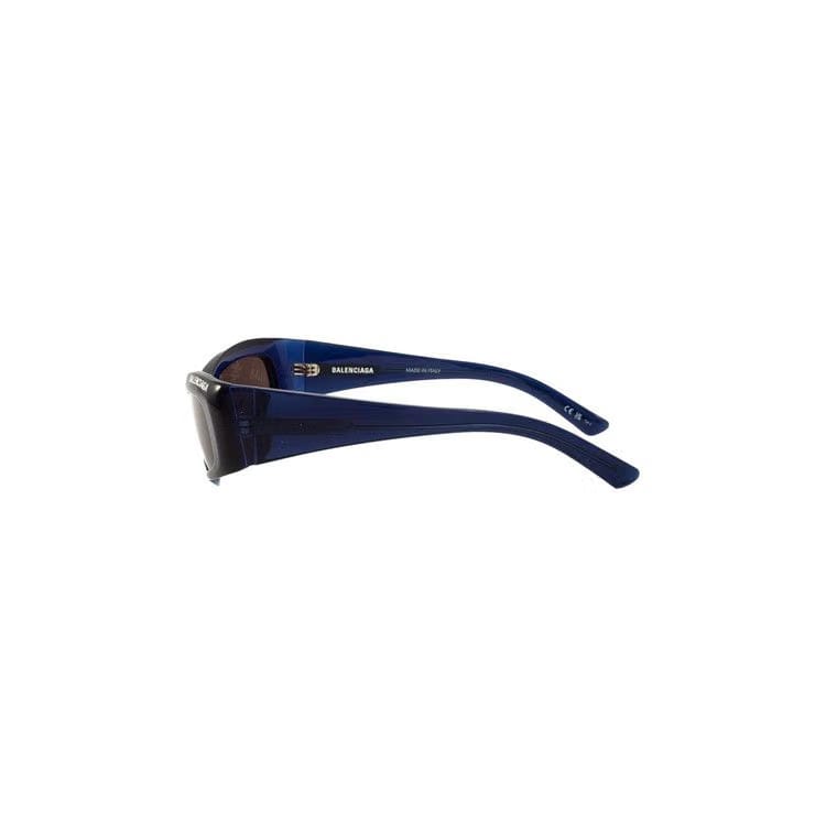 Balenciaga Rectangular Frame Sunglasses Blue
