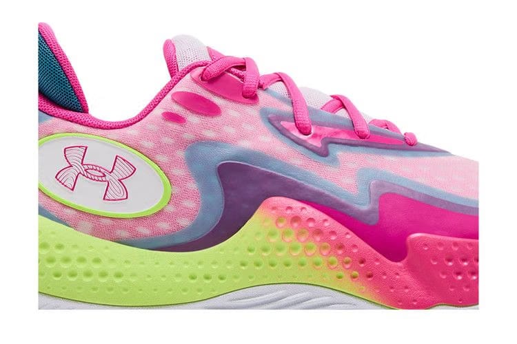 Under Armour Spawn 5 White Lime Pink