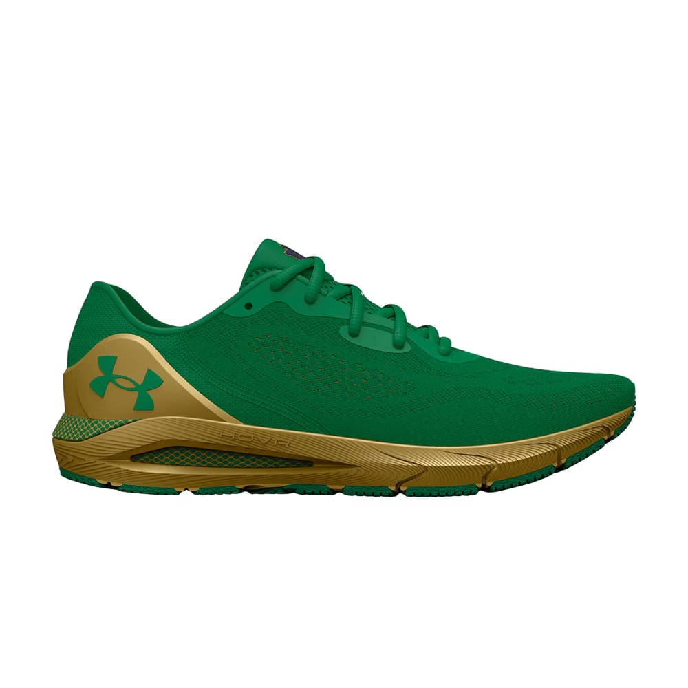 Under Armour HOVR Sonic 5 Team NCAA - Notre Dame Green