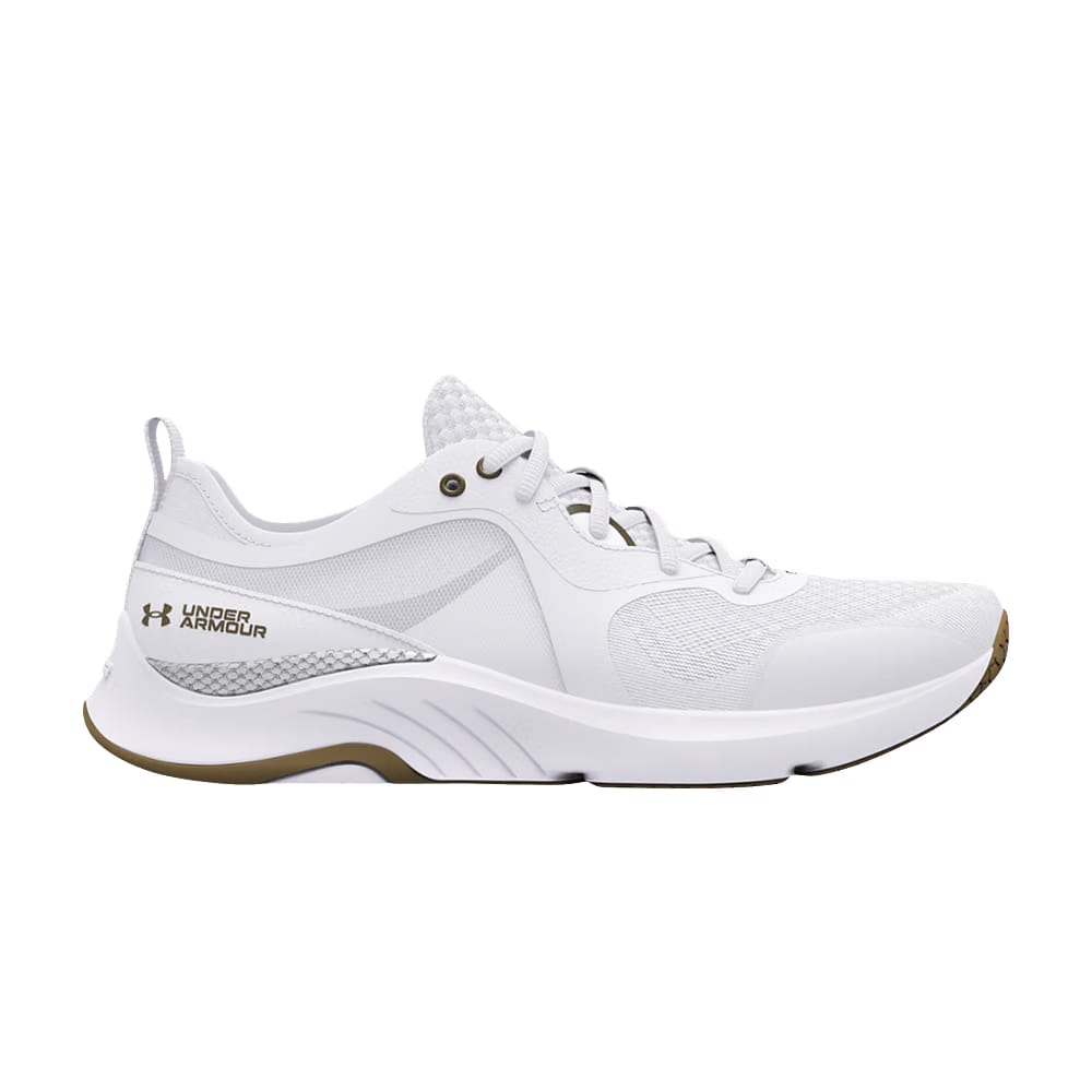 Under Armour Wmns HOVR Omnia Metallic 'White Metallic Gold Luster'