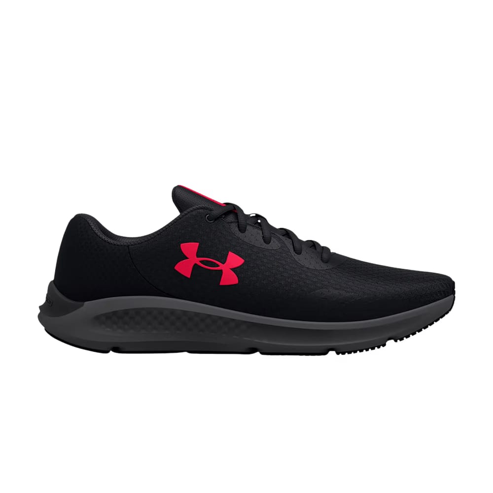 Under Armour Charged Pursuit 3 4E Wide Black Red