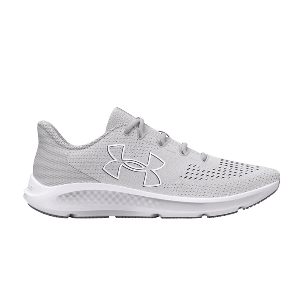 Under Armour Wmns Charged Pursuit 3 'Big Logo - Halo Grey White'