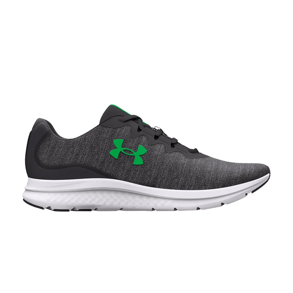 Under Armour Charged Impulse 3 Knit Jet Grey Green Screen
