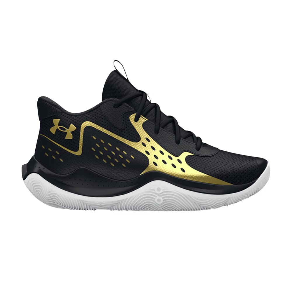 Under Armour Jet '23 GS Black Metallic Gold