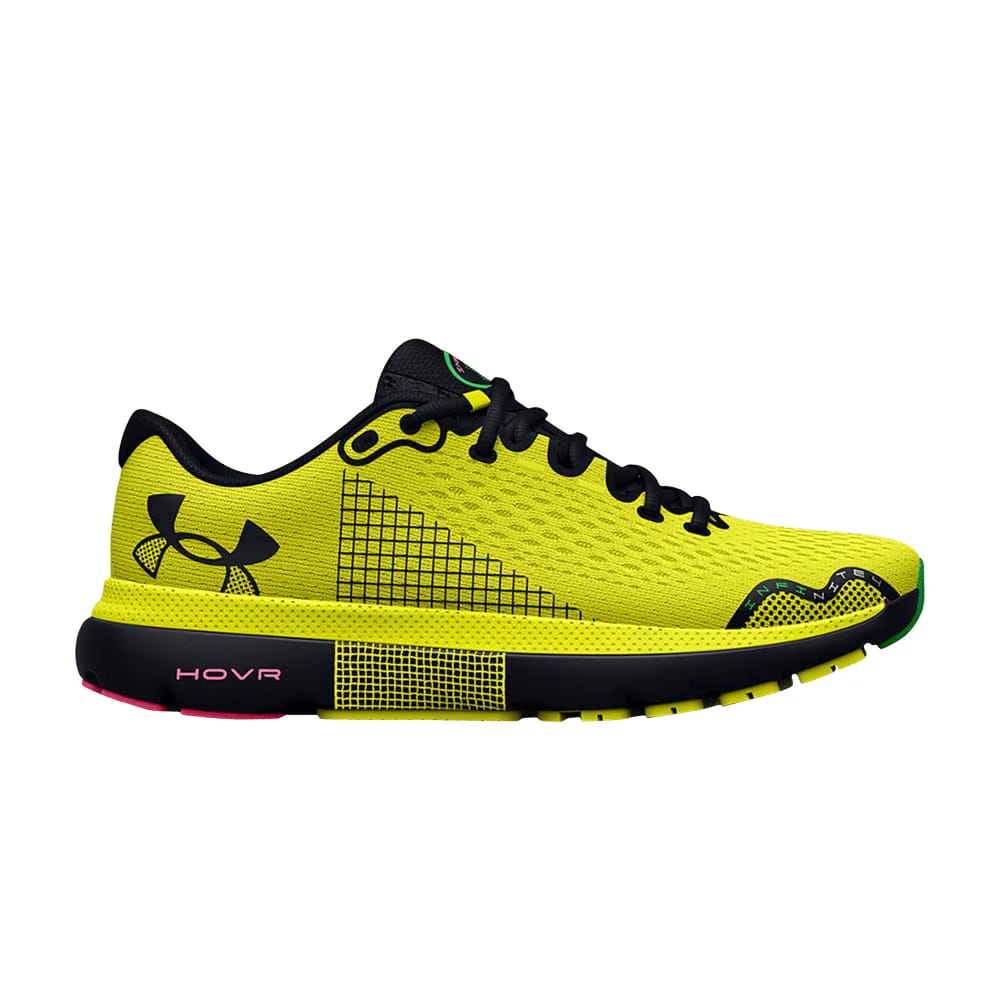 Under Armour HOVR Infinite 4 Yellow Ray Pink