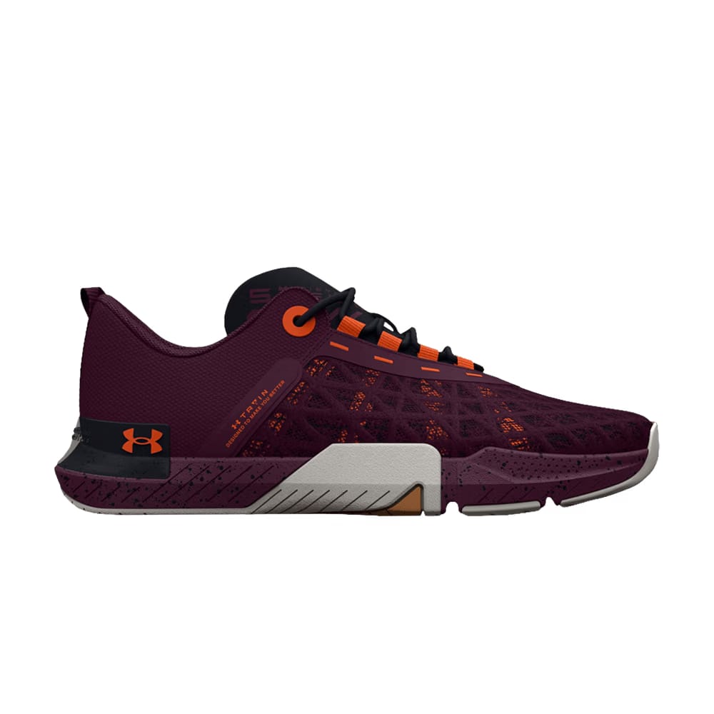 Under Armour TriBase Reign 5 Purple Stone Orange