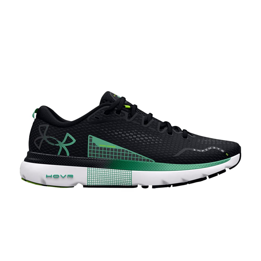 Under Armour HOVR Infinite 5 Black Green Breeze