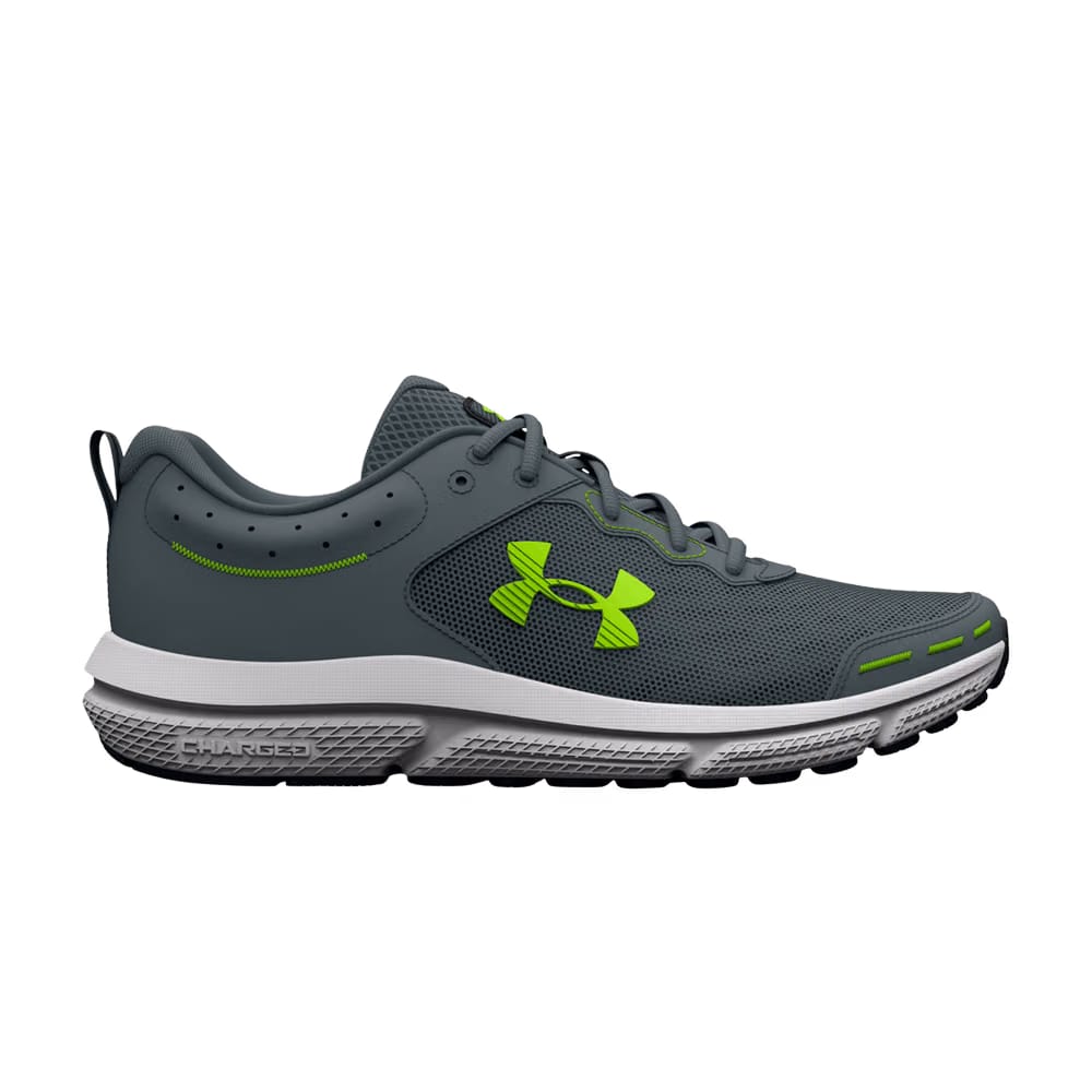 Under Armour Charged Assert 10 Gravel Lime Surge