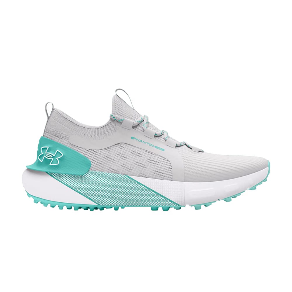 Under Armour Wmns HOVR Phantom Golf 'Distant Grey Radial Turquoise'