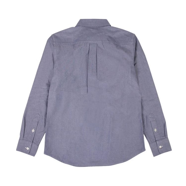 Aimé Leon Dore A-Wing Patch Oxford Button-Down Shirt Slate Blue