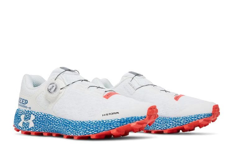 Under Armour HOVR Machina Off Road CH1 White Cruise Blue