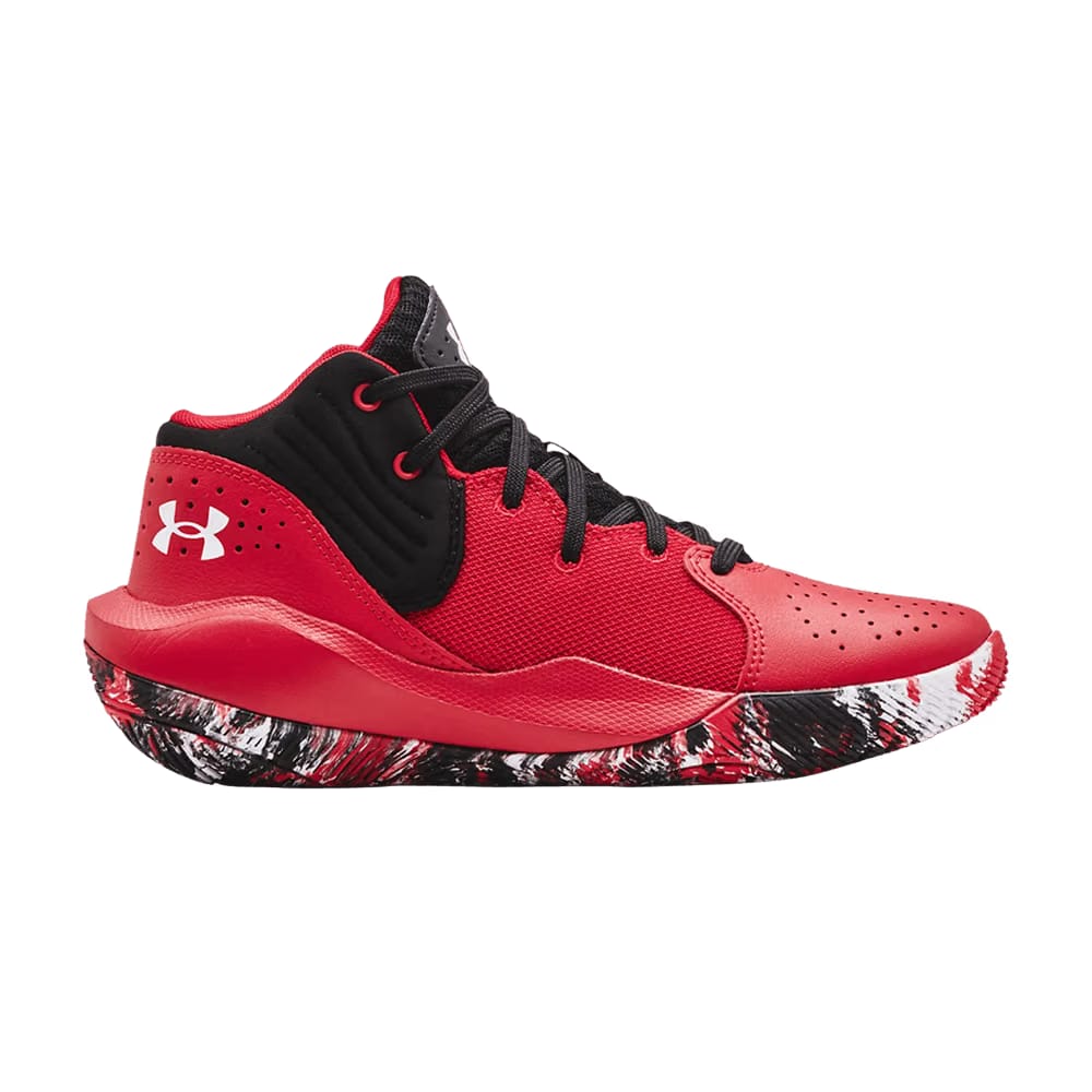 Under Armour Jet '21 GS Red Black Camo