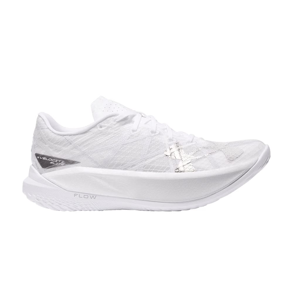 Under Armour Flow Velociti Elite 2 White Metallic Gun Metal
