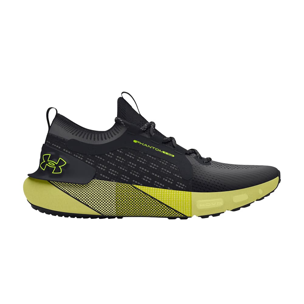 Under Armour HOVR Phantom 3 SE Black High Vis Yellow