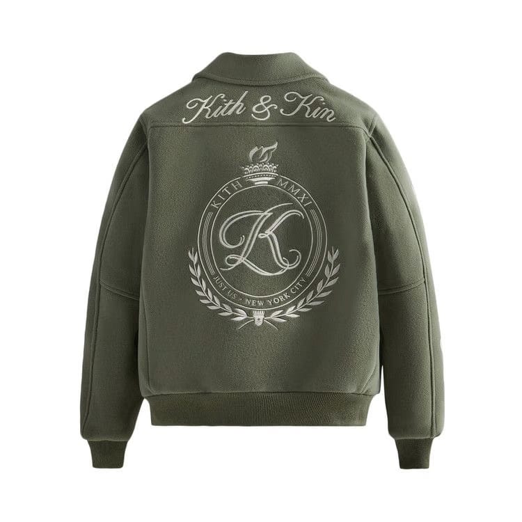 Kith Wool Varsity Jacket Folly