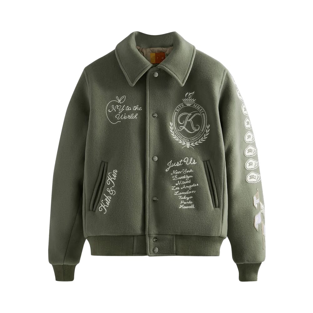 Kith Wool Varsity Jacket Folly