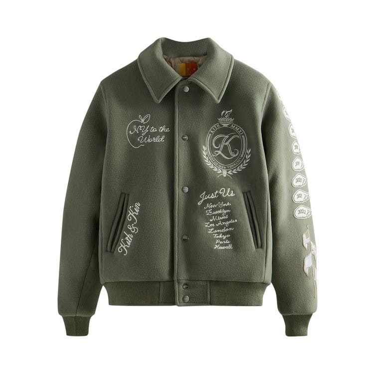 Kith Wool Varsity Jacket Folly