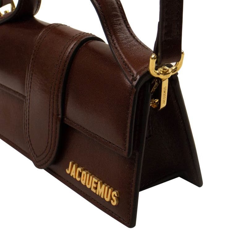 Jacquemus Le Bambino Leather Crossbody Bag Brown