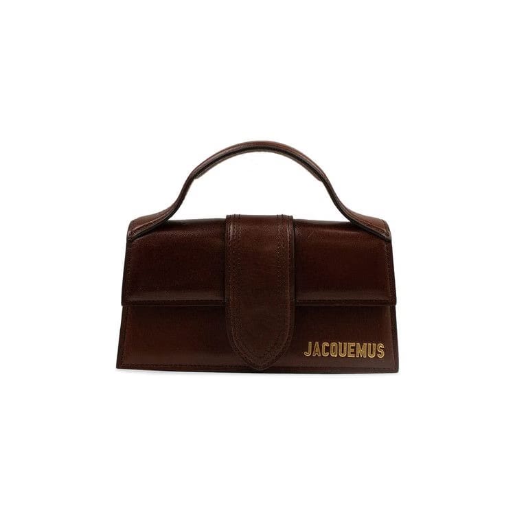 Jacquemus Le Bambino Leather Crossbody Bag Brown
