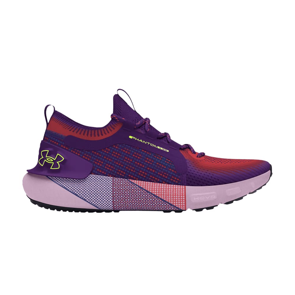 Under Armour HOVR Phantom 3 SE Purple Emerite Red Solstice