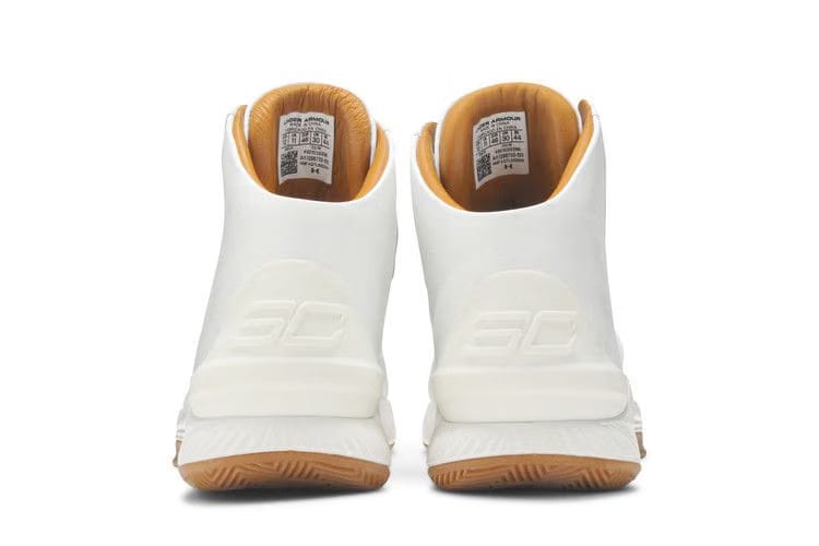 Under Armour Curry 1 Lux Mid Leather White Gum
