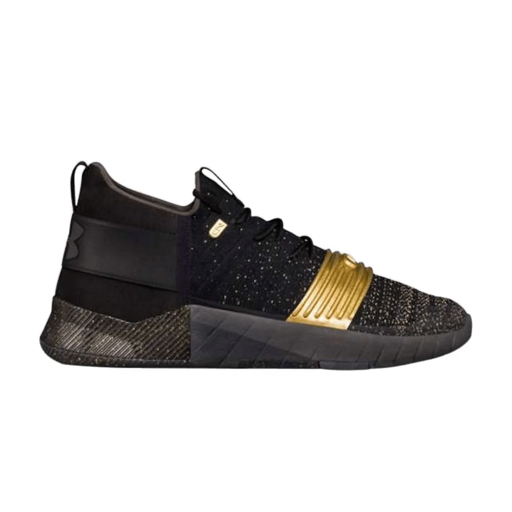 Under Armour C1N Trainer Black Metallic Gold