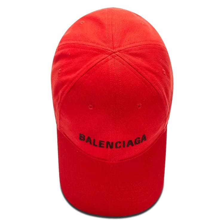 Balenciaga Classic Baseball Cap Red/Black