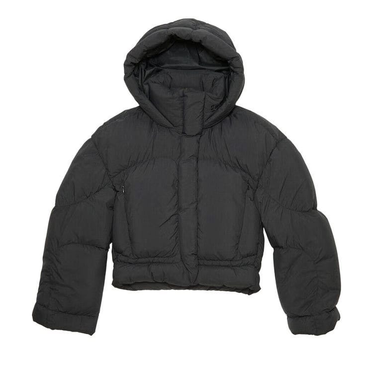 Acne Studios Hooded Puffer Jacket Black