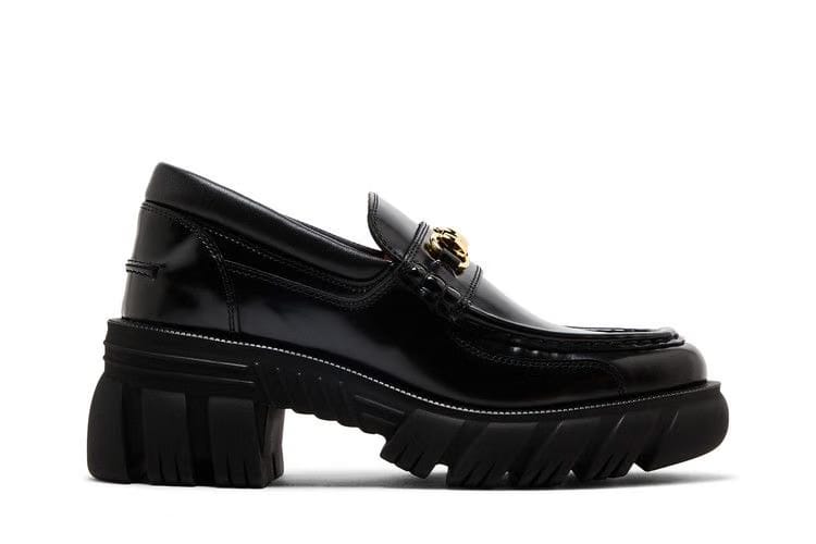 Gucci Wmns Horsebit Lug Sole Loafer 'Black'