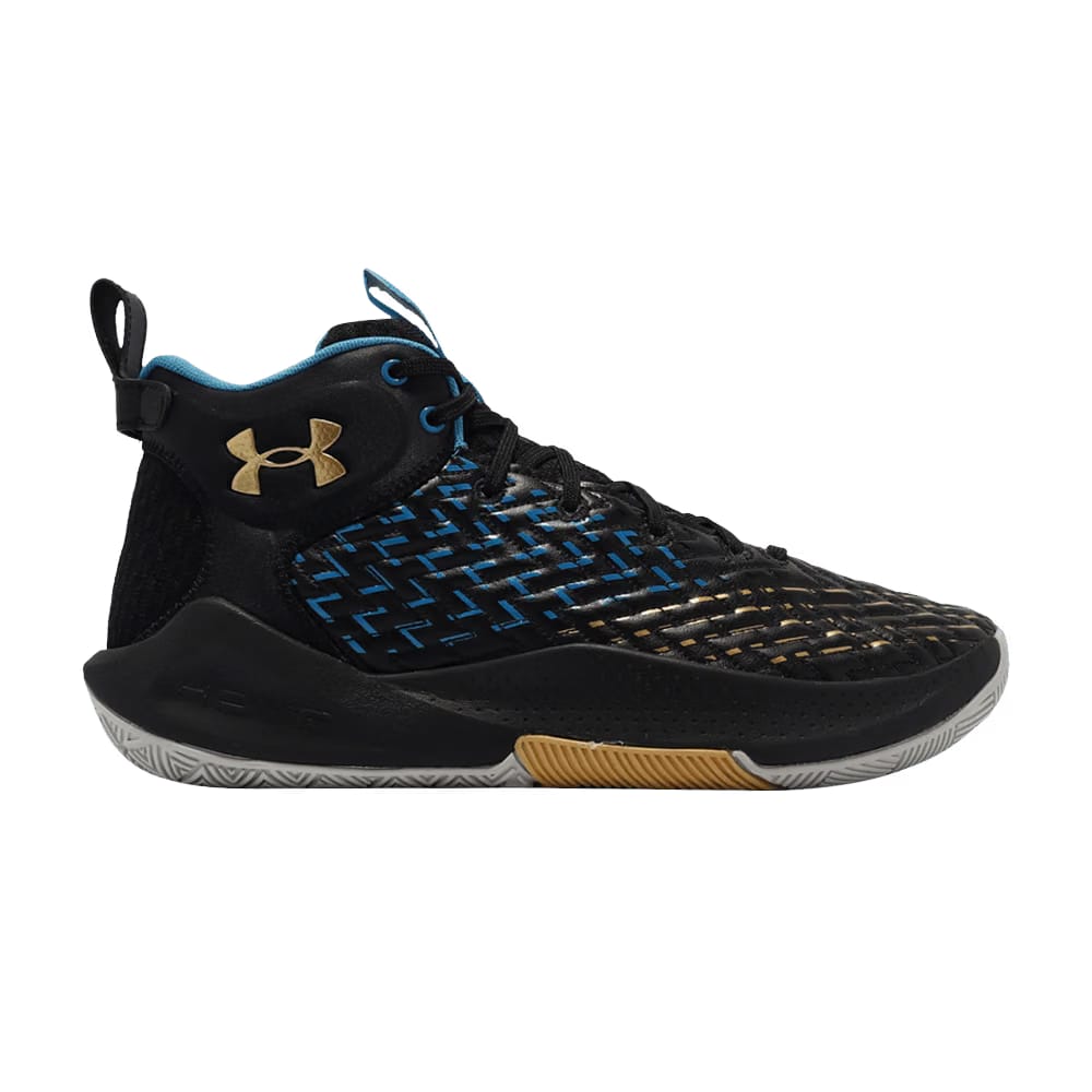 Under Armour HOVR Havoc 4 Clone Black Gold Blue