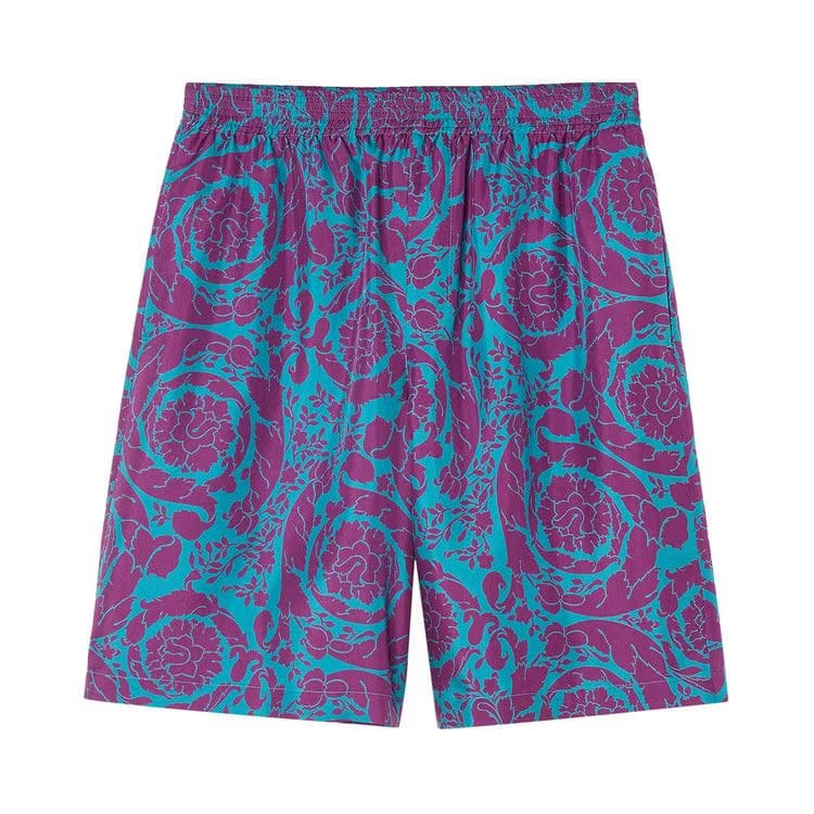 Versace Shorts Teal/Plum