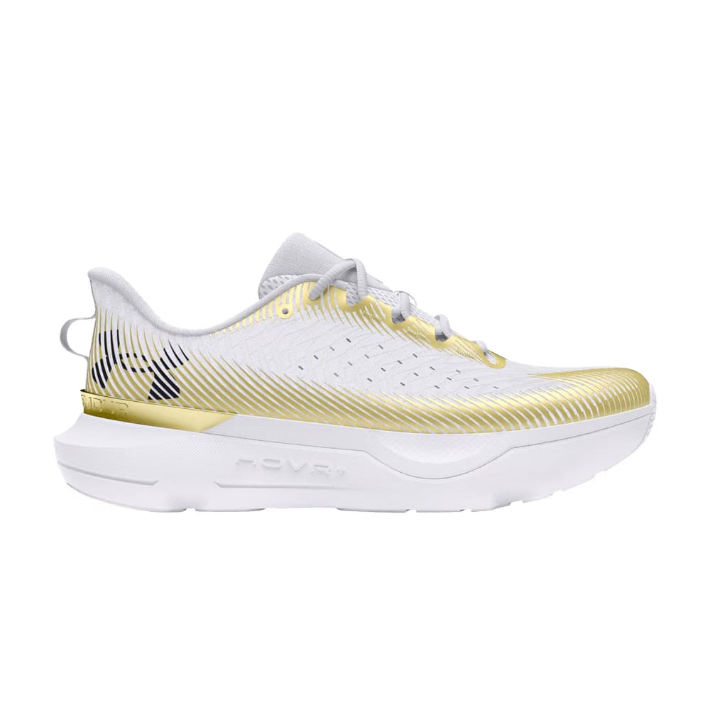 Under Armour Wmns HOVR Infinite Pro 'White Metallic Gold'