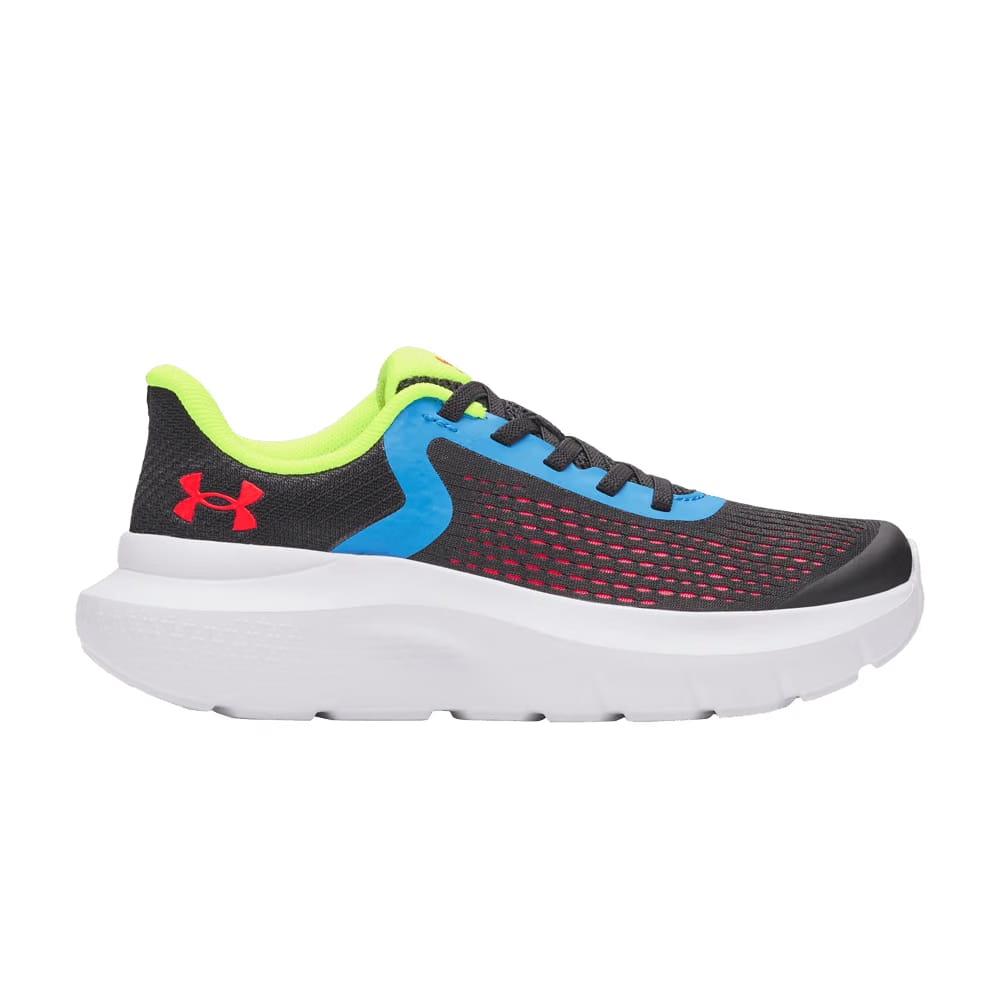 Under Armour Rogue 5 AL PS Black High Vis Yellow Racer Red