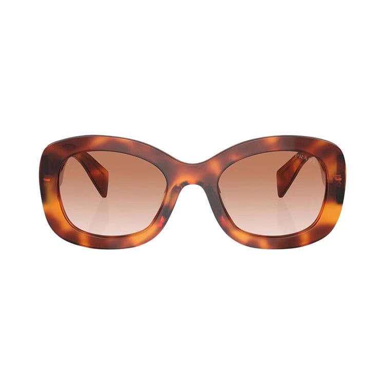 Prada Oval Sunglasses Cognac/Tortoise