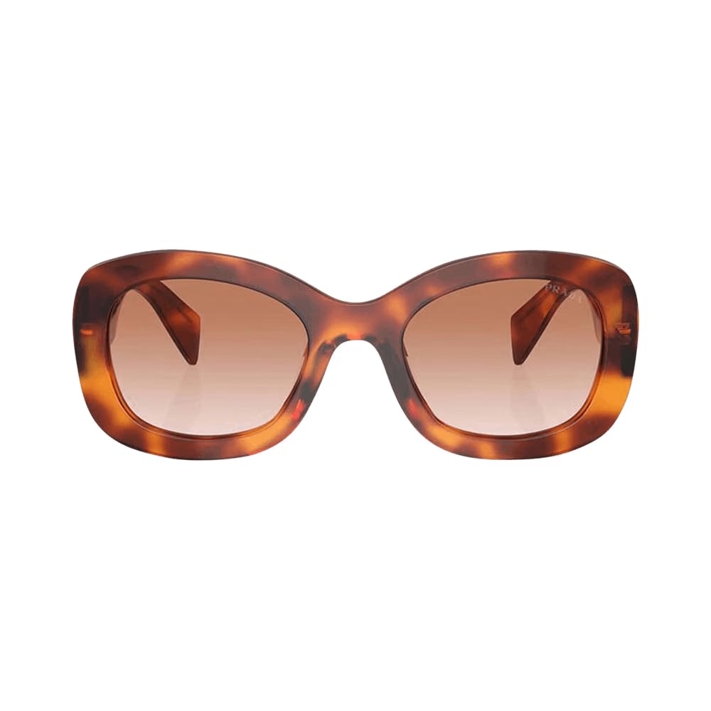Prada Oval Sunglasses Cognac/Tortoise