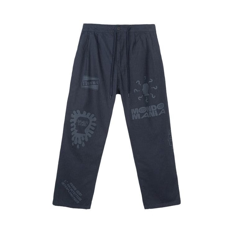 Brain Dead Printed Climber Pant Navy