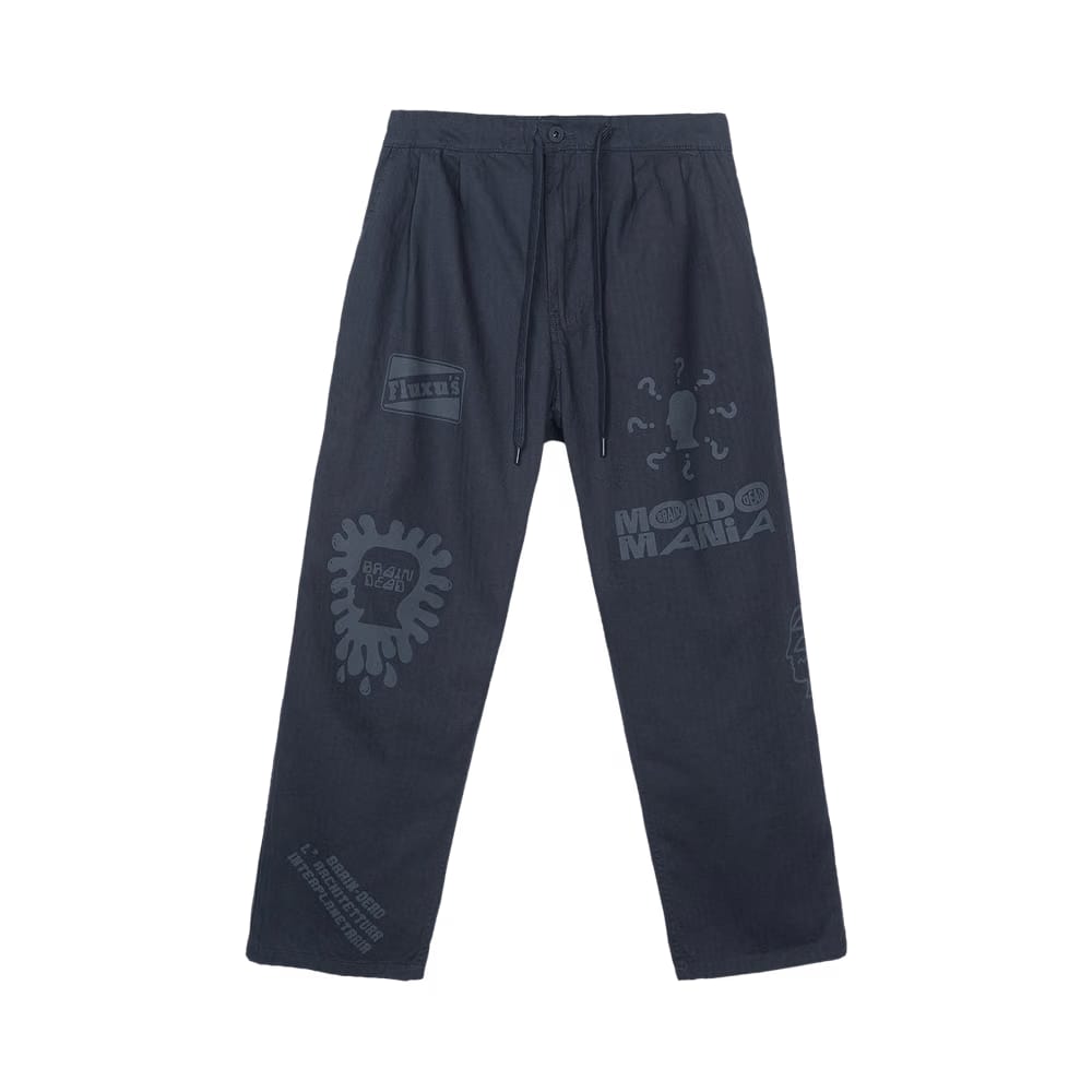 Brain Dead Printed Climber Pant Navy