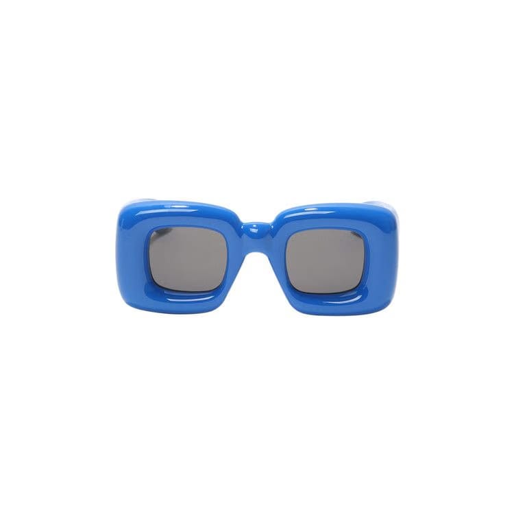 Loewe Square Sunglasses Shiny Blue/Smoke