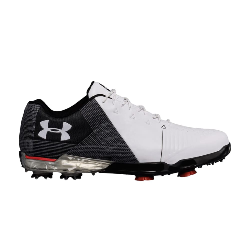 Under Armour Spieth 2E Wide White Black