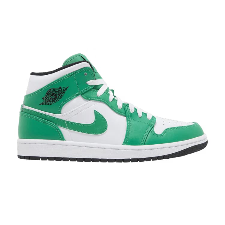 Air Jordan 1 Mid Lucky Green