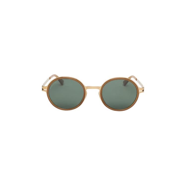 Mykita Dayo Sunglasses Glossy Gold/Brown Dark/Brown