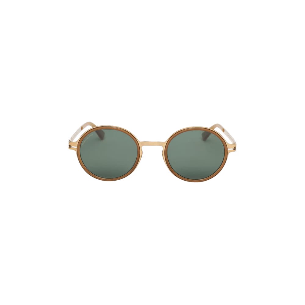 Mykita Dayo Sunglasses Glossy Gold/Brown Dark/Brown