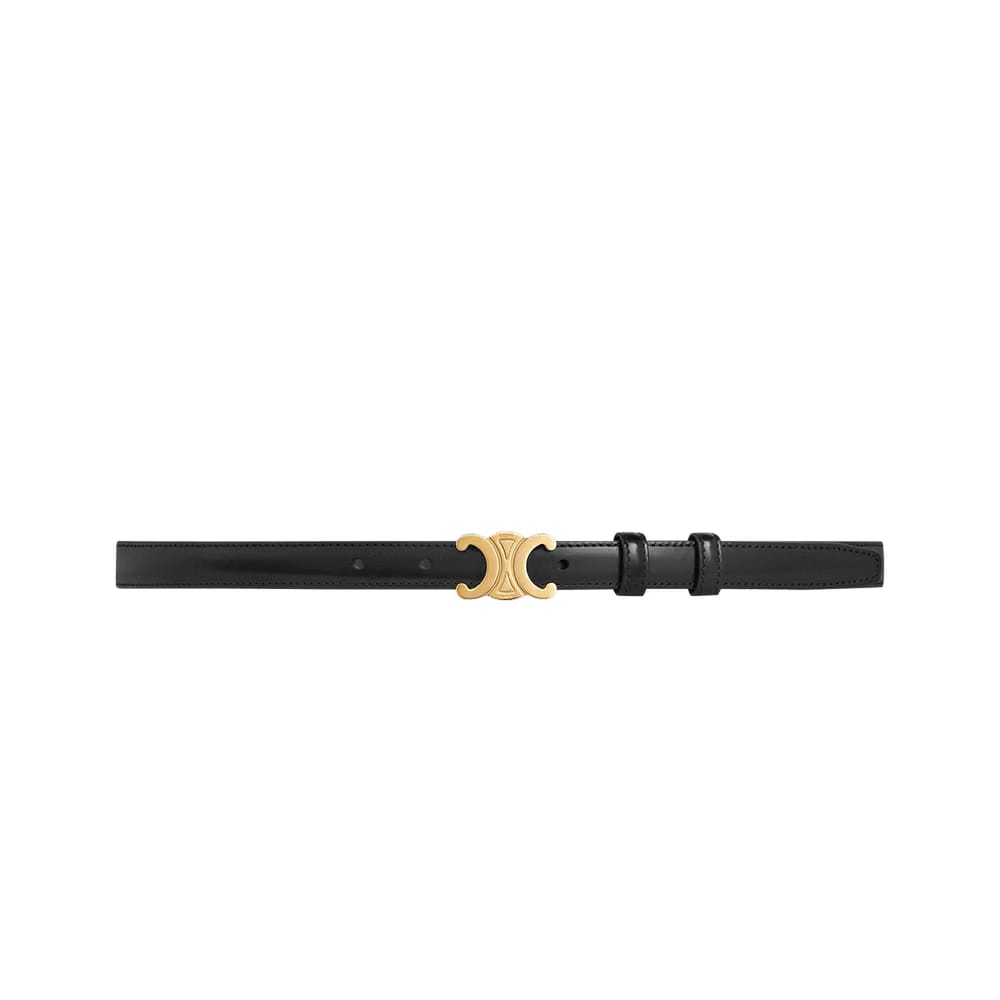 CELINE Small Triomphe Belt Black